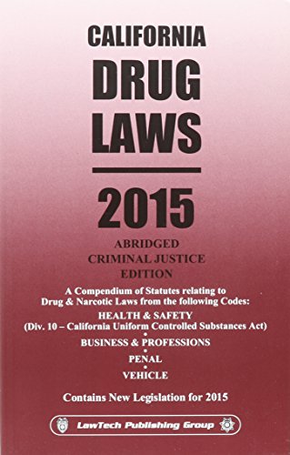 California Drug Laws