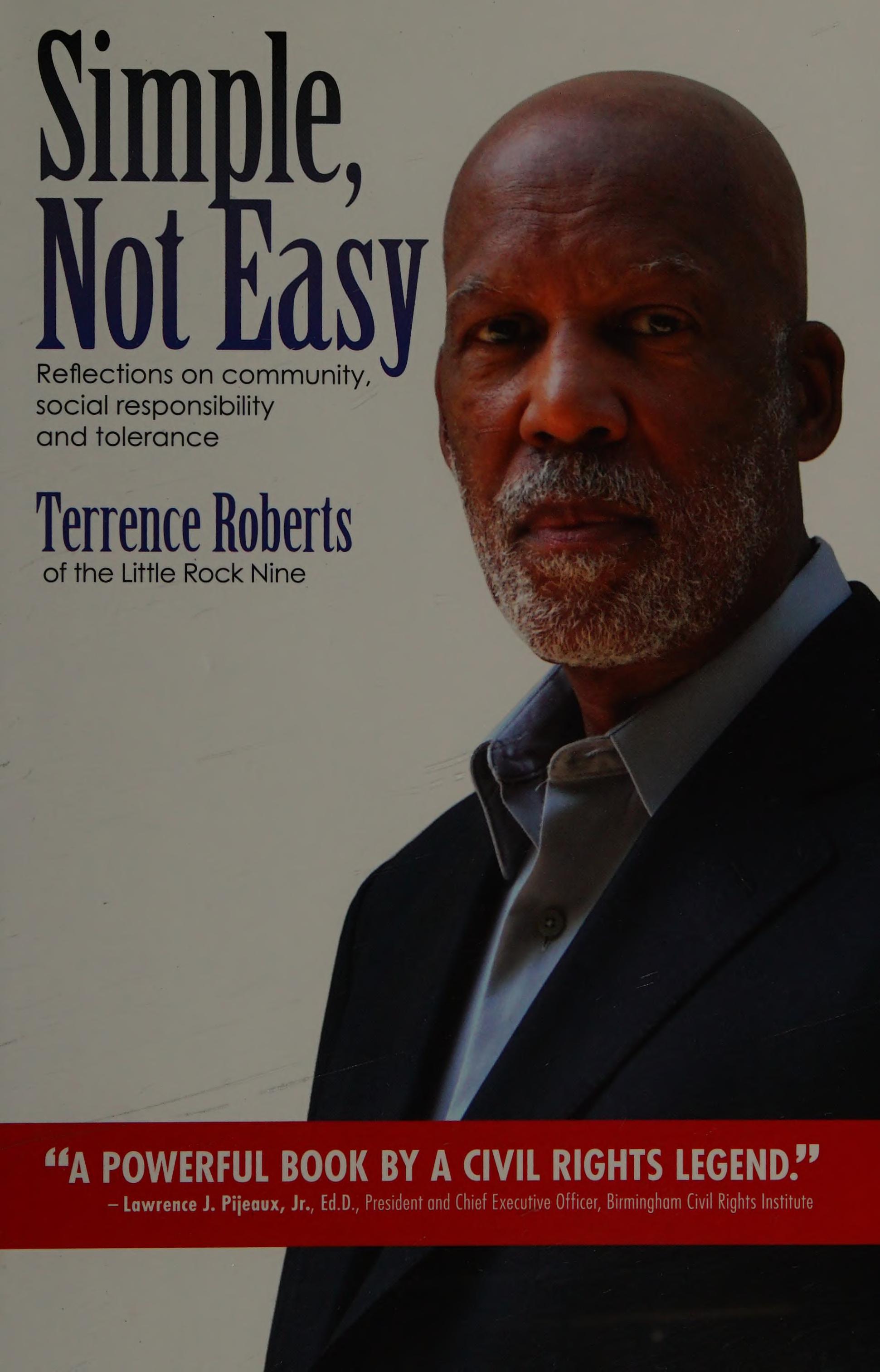 Simple Not Easy: Reflections On Community Social Responsibility And Tolerance