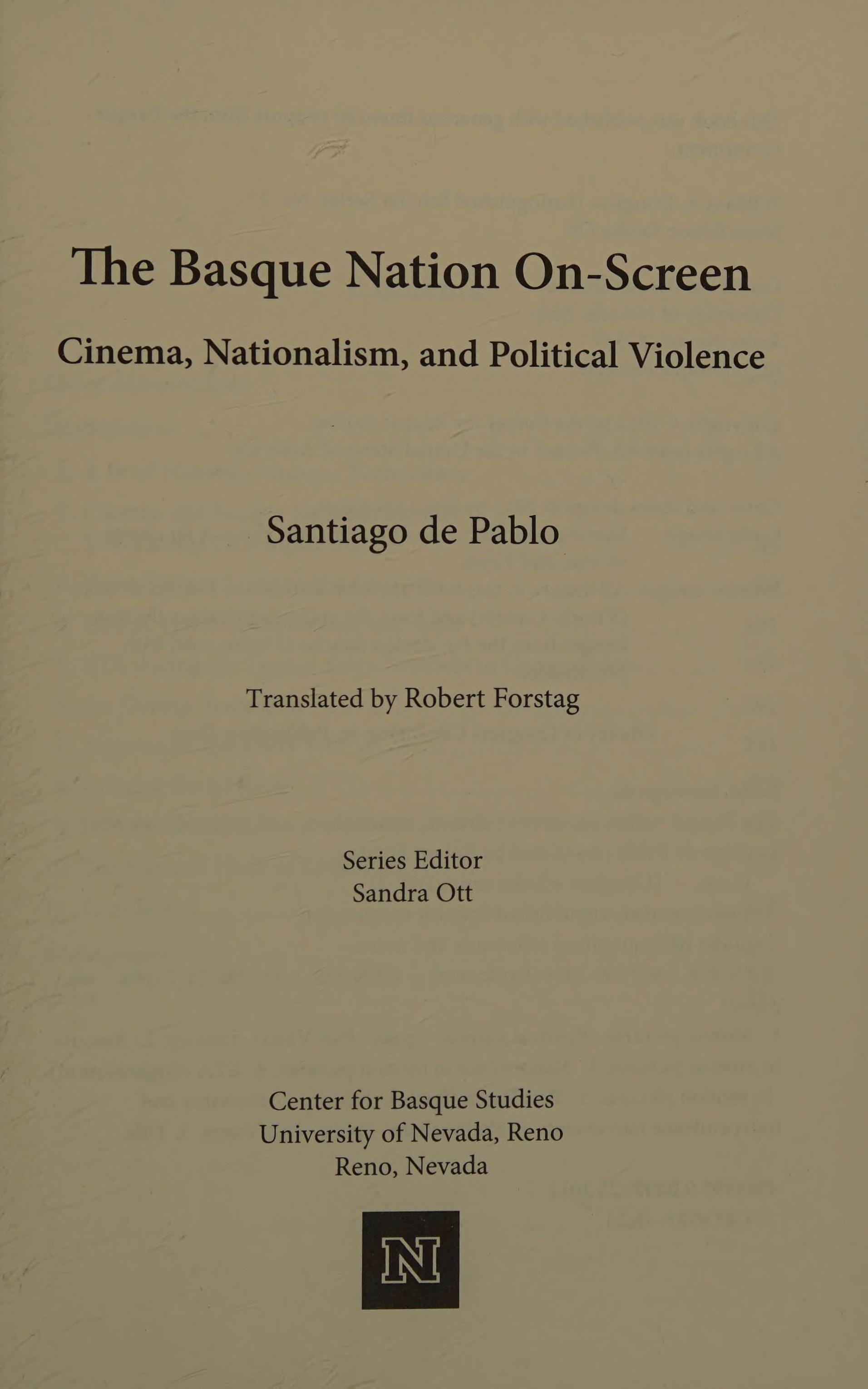 The Basque nation on screen