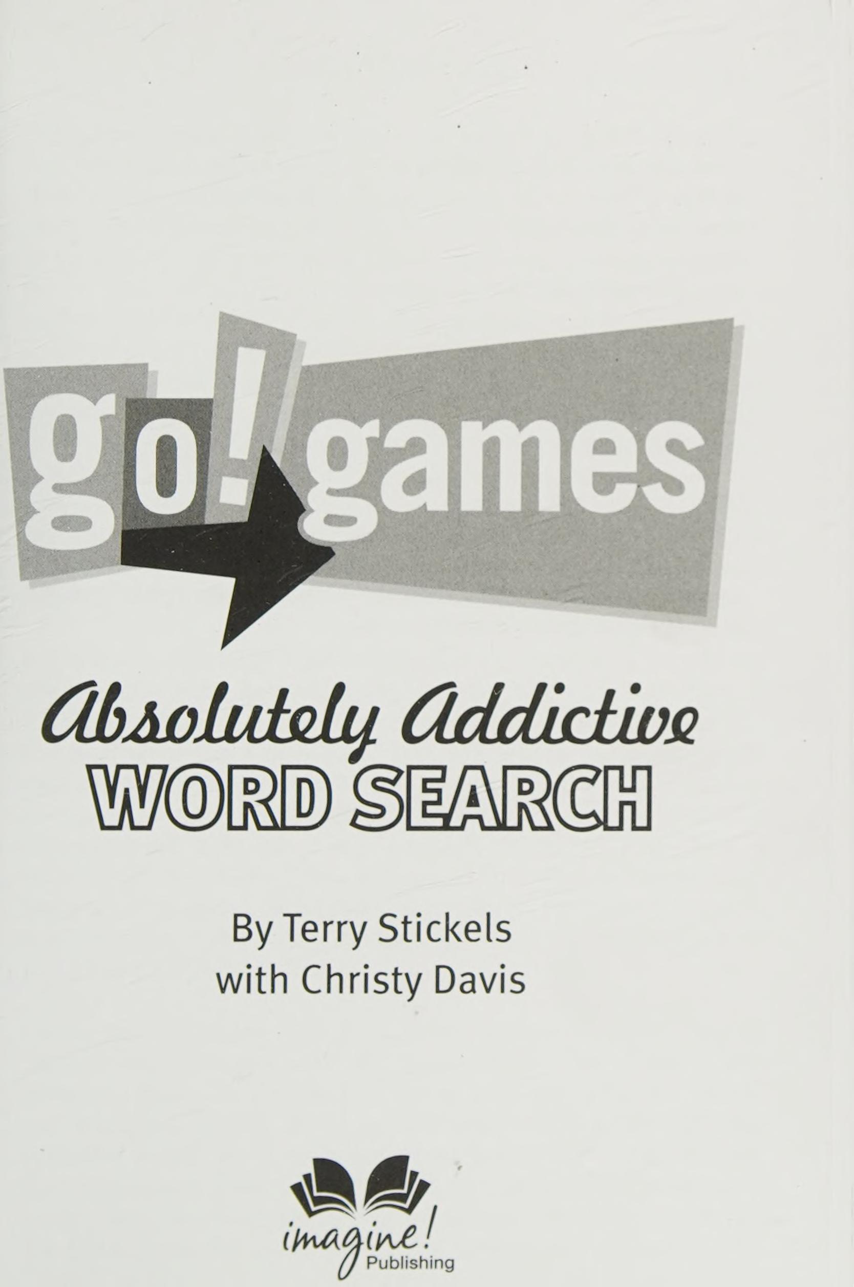 Go!Games Absolutely Addictive Word Search