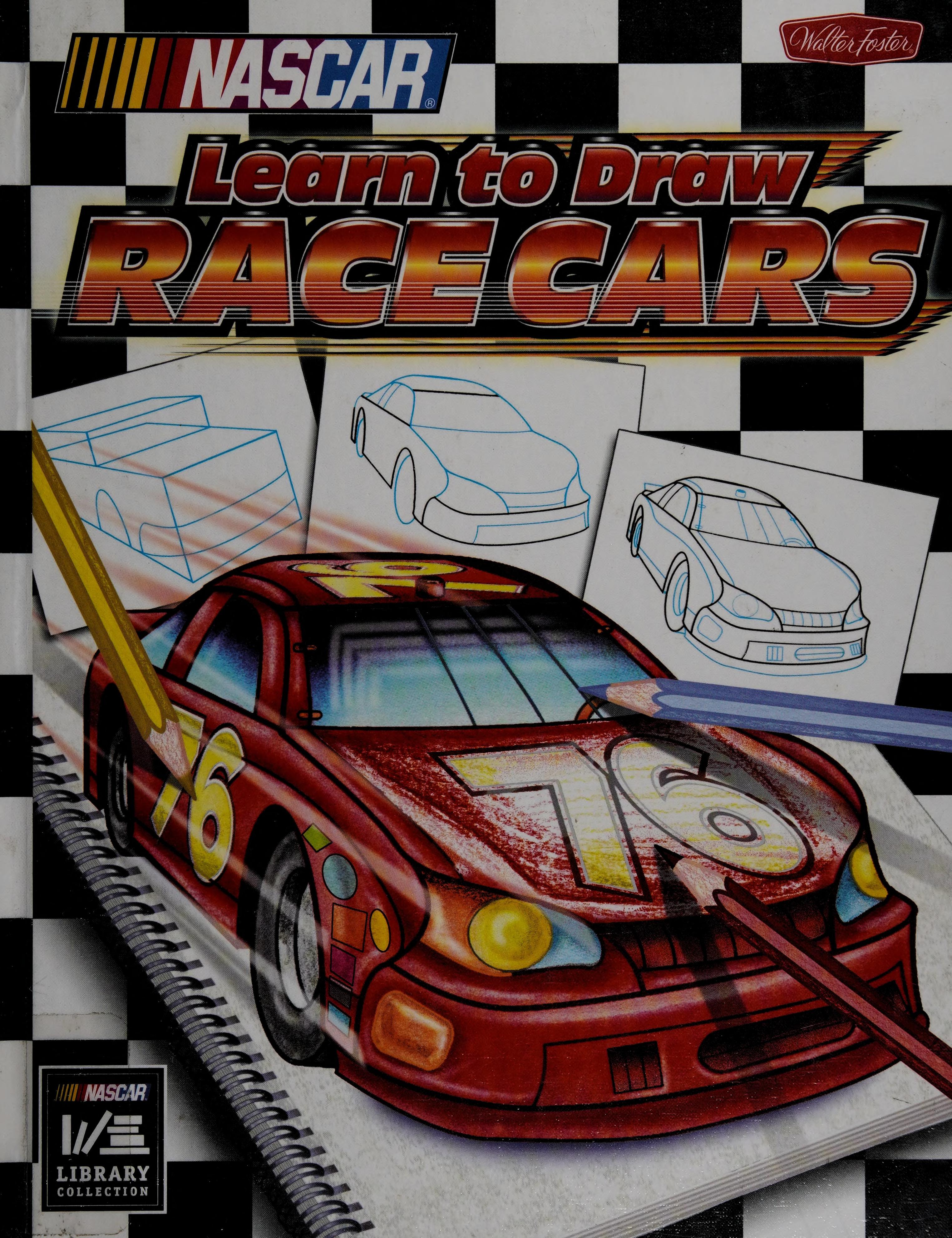 NASCAR Learn to Draw Race Cars