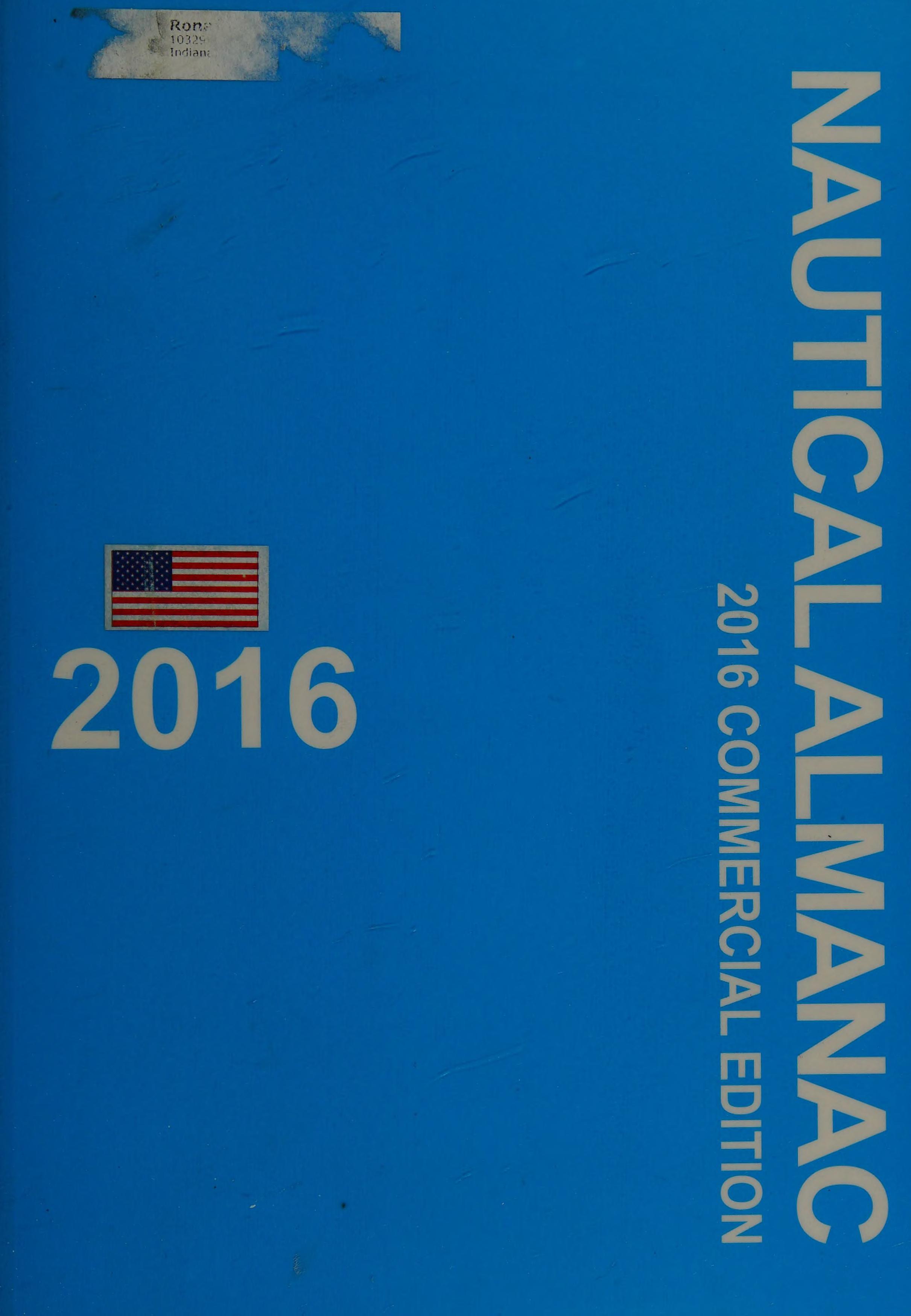 2016 Nautical Almanac