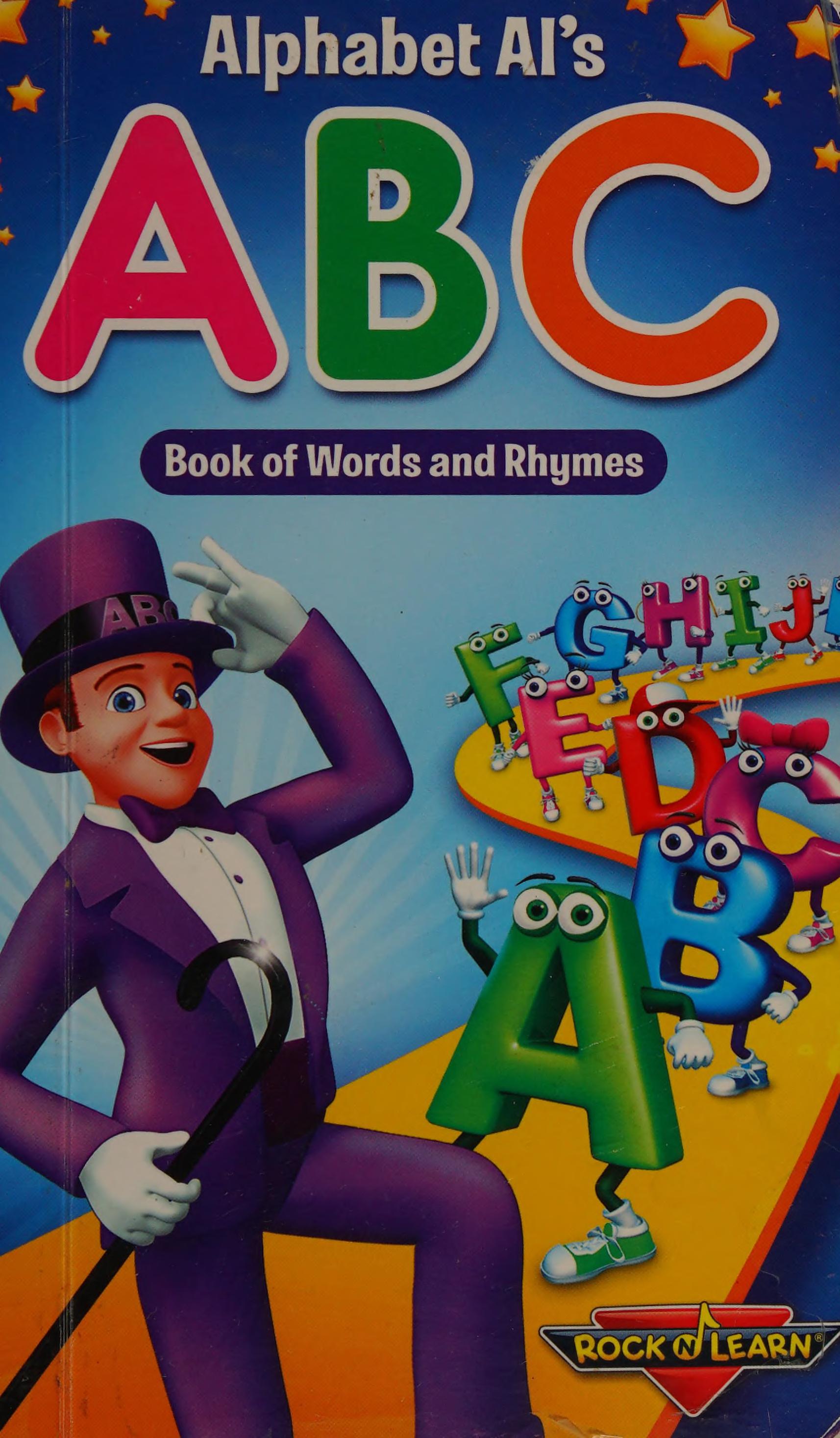 Alphabet Al s ABC book of words and rhymes