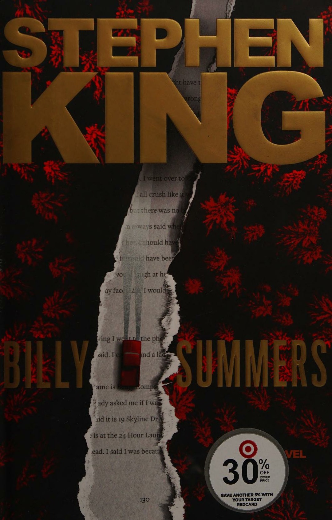 Billy Summers by Stephen King, ISBN 9781982173616