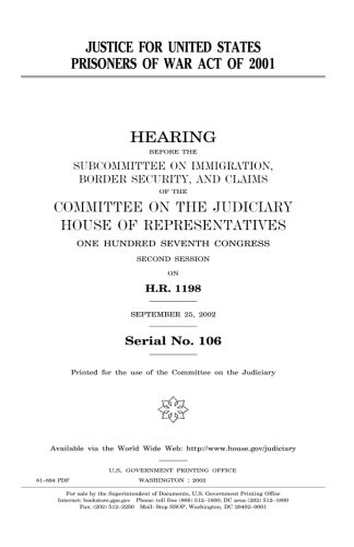 Justice for United States Prisoners of War Act of 2001