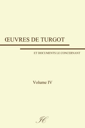 Oeuvres de Turgot