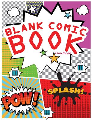 Blank Comic Book Panelbook