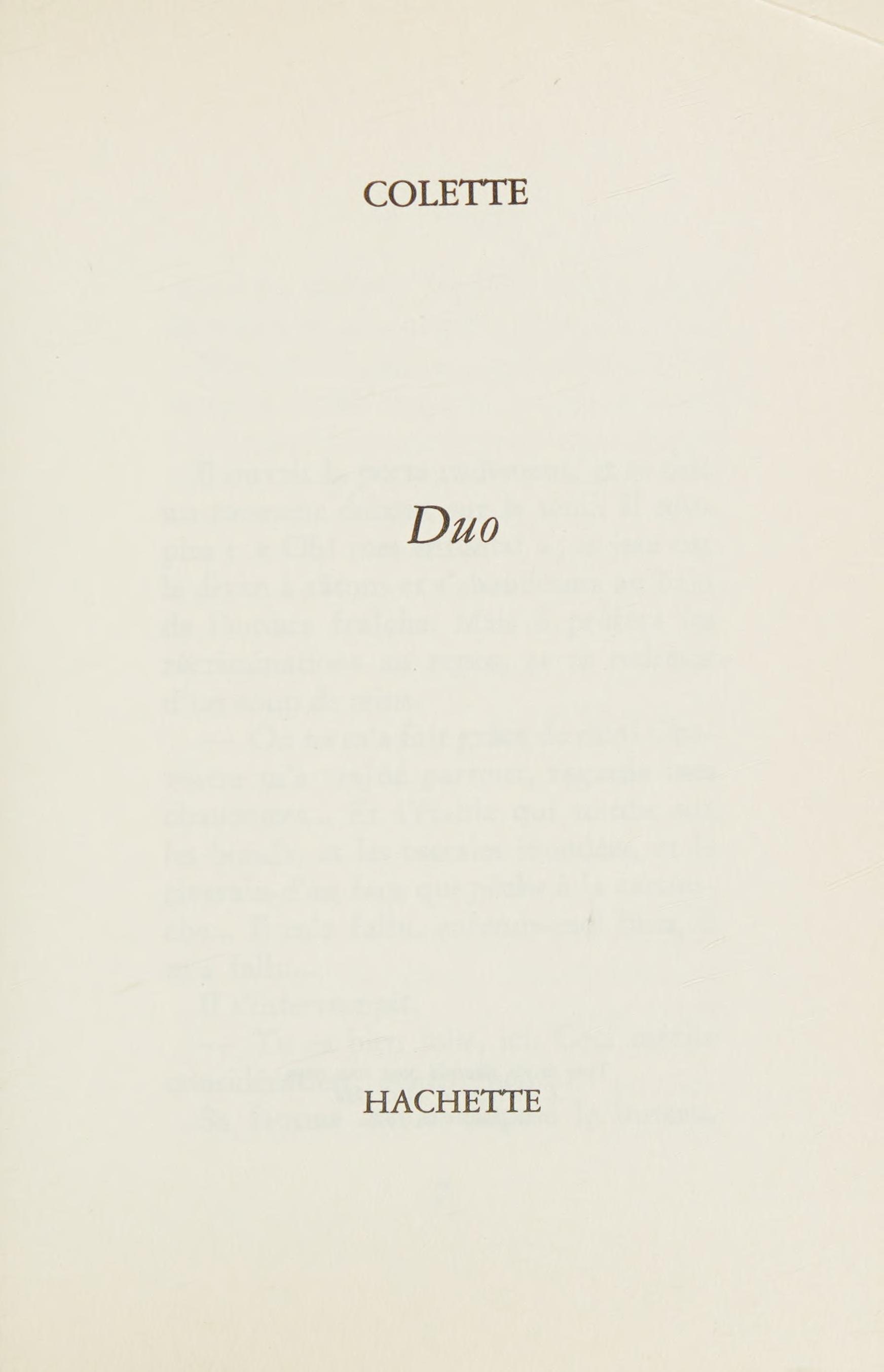 Duo