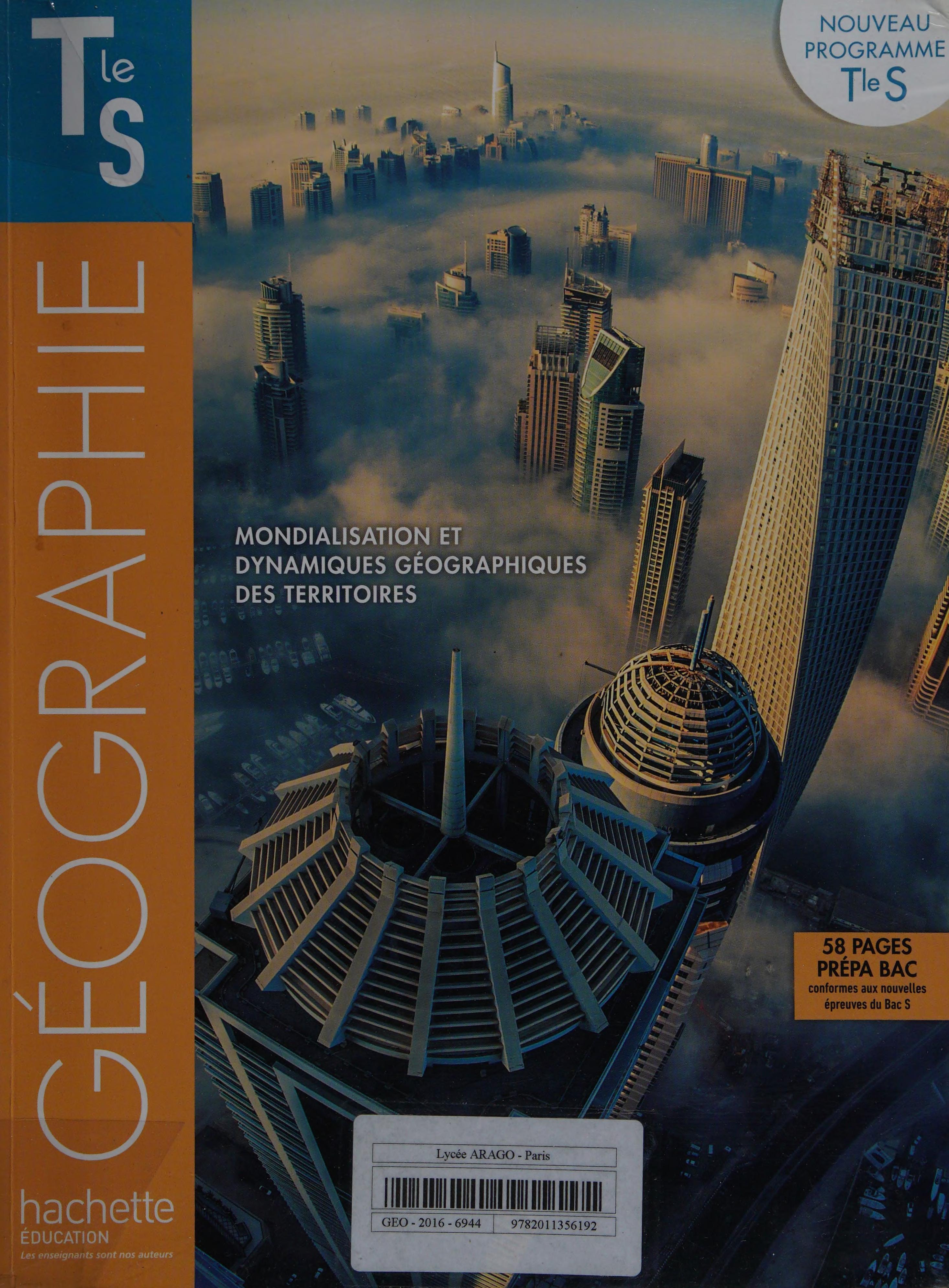 Géographie Terminale S Grand Format - Edition 2014 (Géographie (Husken)) (French Edition)