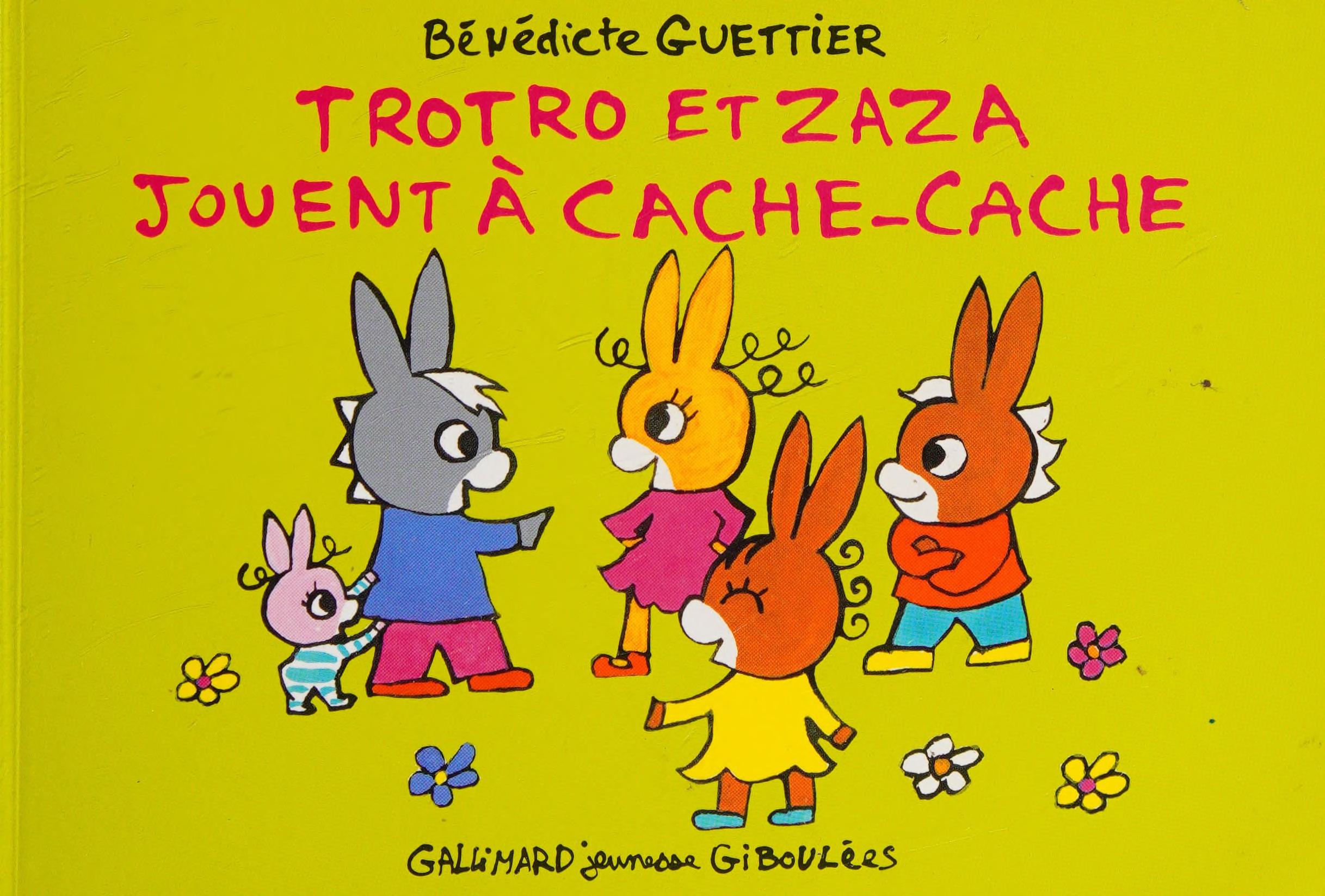 Trotro et Zaza jouent a cache cache