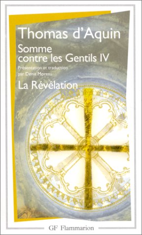 Somme Contre les Gentils IV