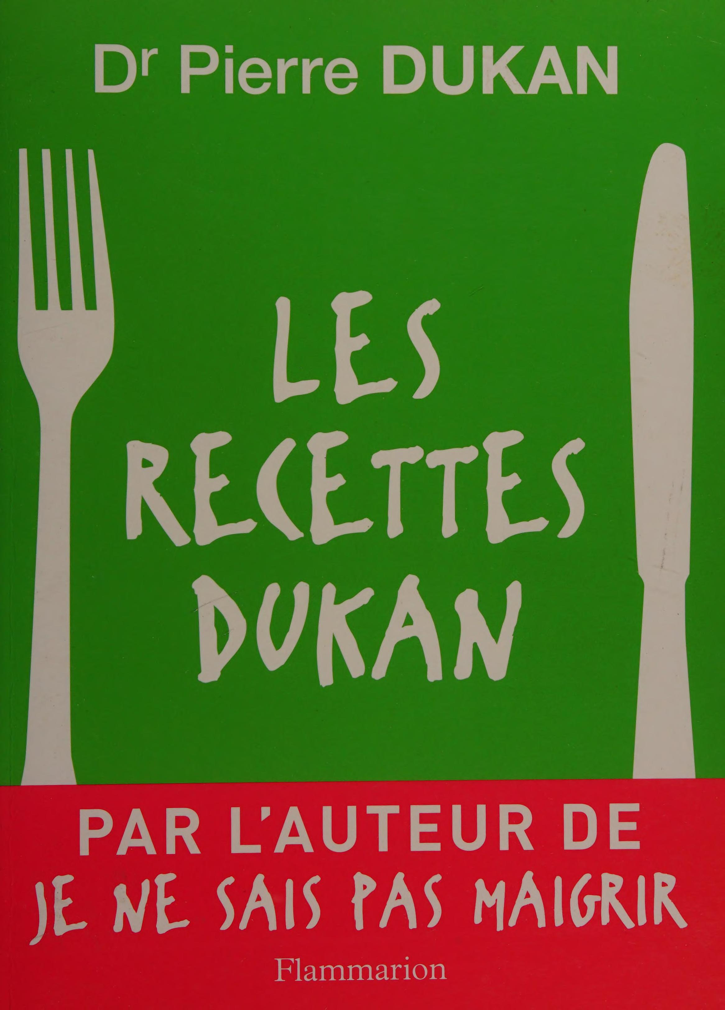 Les recettes Dukan