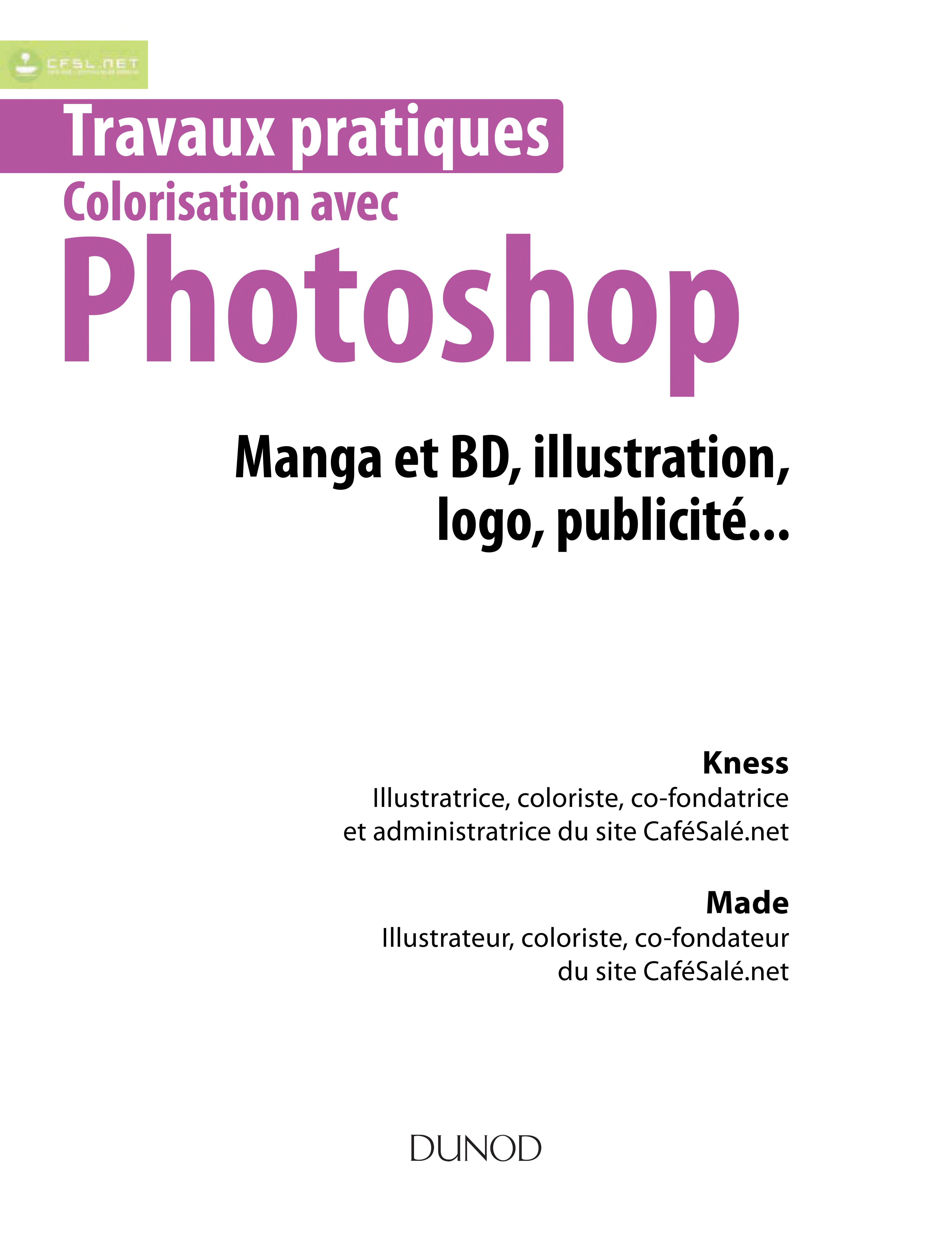Travaux Pratiques Colorisation Avec Photoshop - Illustration, BD, Manga
