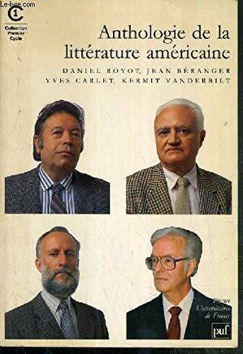 Anthologie de la litterature americ.