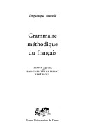 Grammaire methodique du francaise