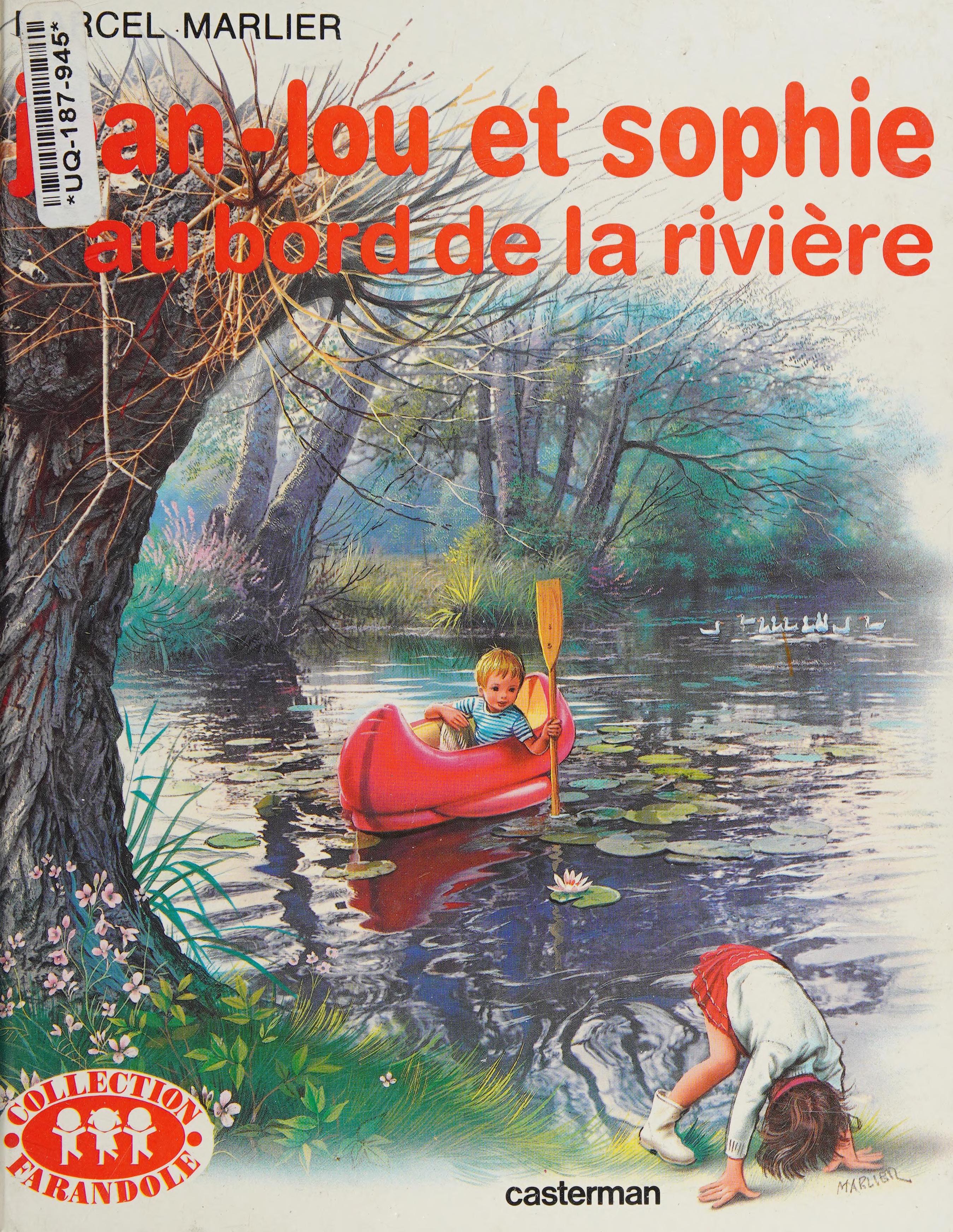 Jean Lou et Sophie au bord de la riviere