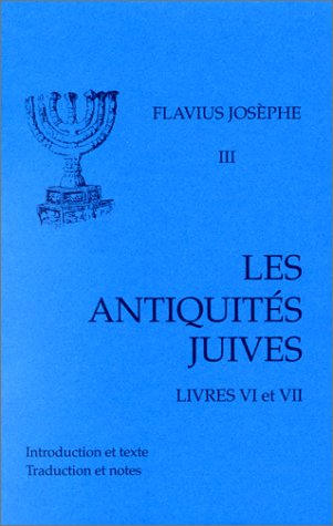 Les Antiquites juives tome 3