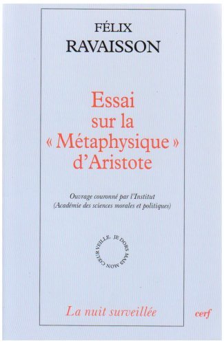 Essai Sur la " Métaphysique " D'Aristote