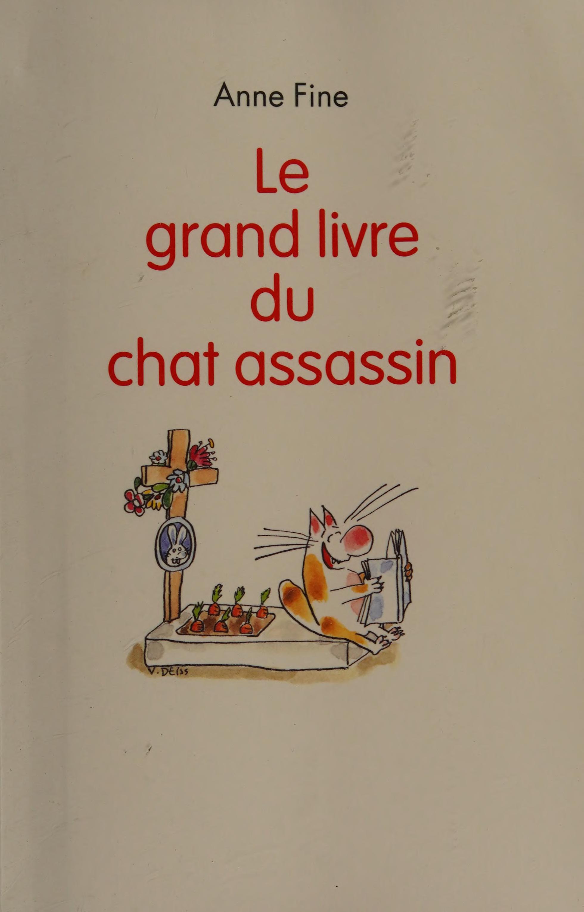 LE GRAND LIVRE DU CHAT ASSASSIN