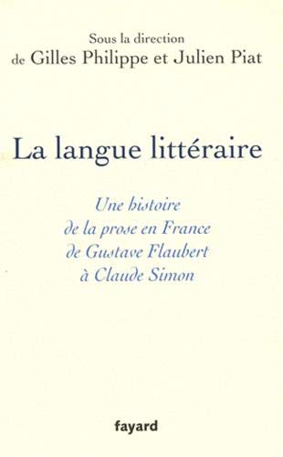 La langue litteraire