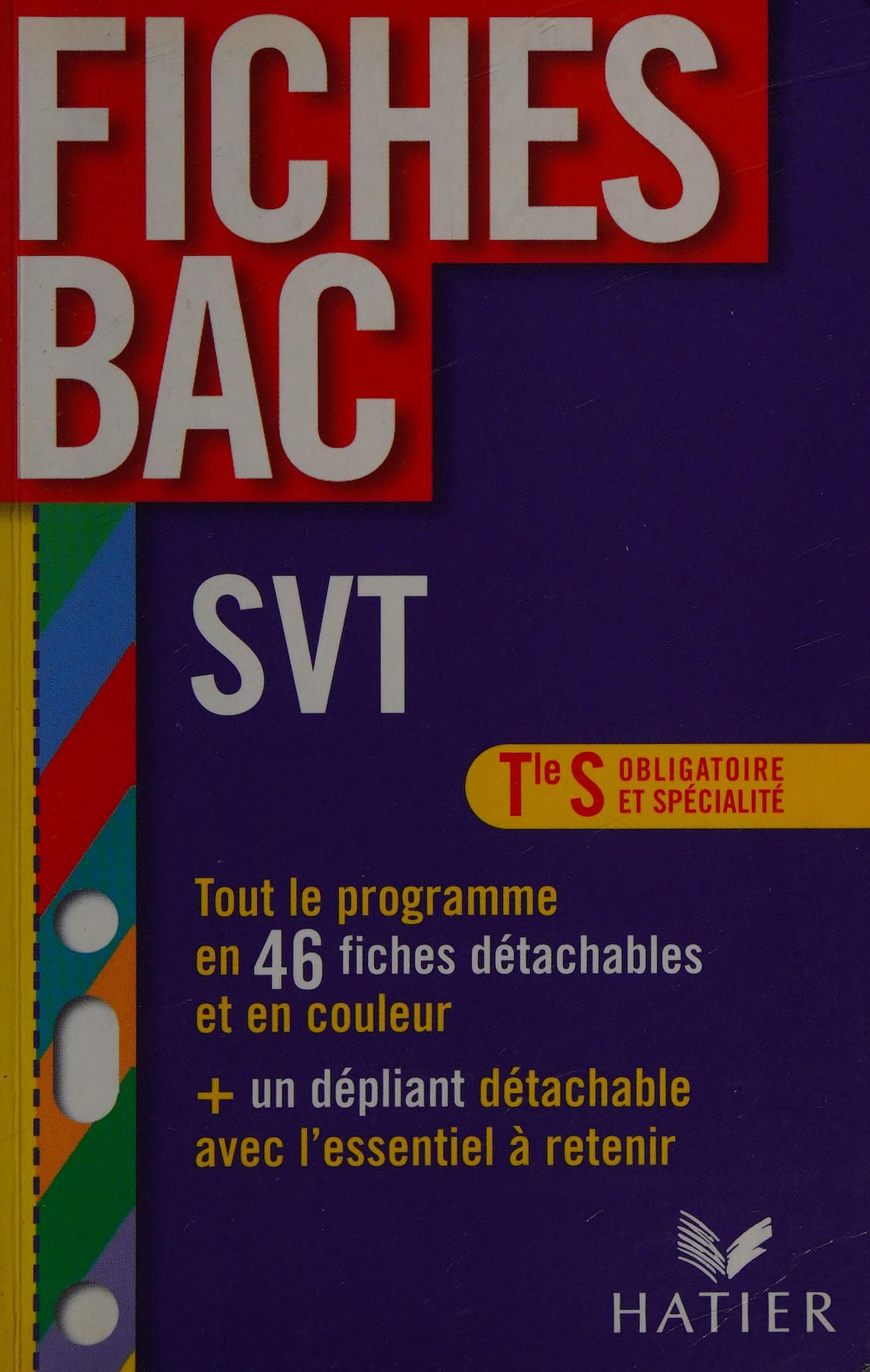 Sciences de la vie et de la terre