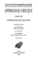 Anthologie grecque.