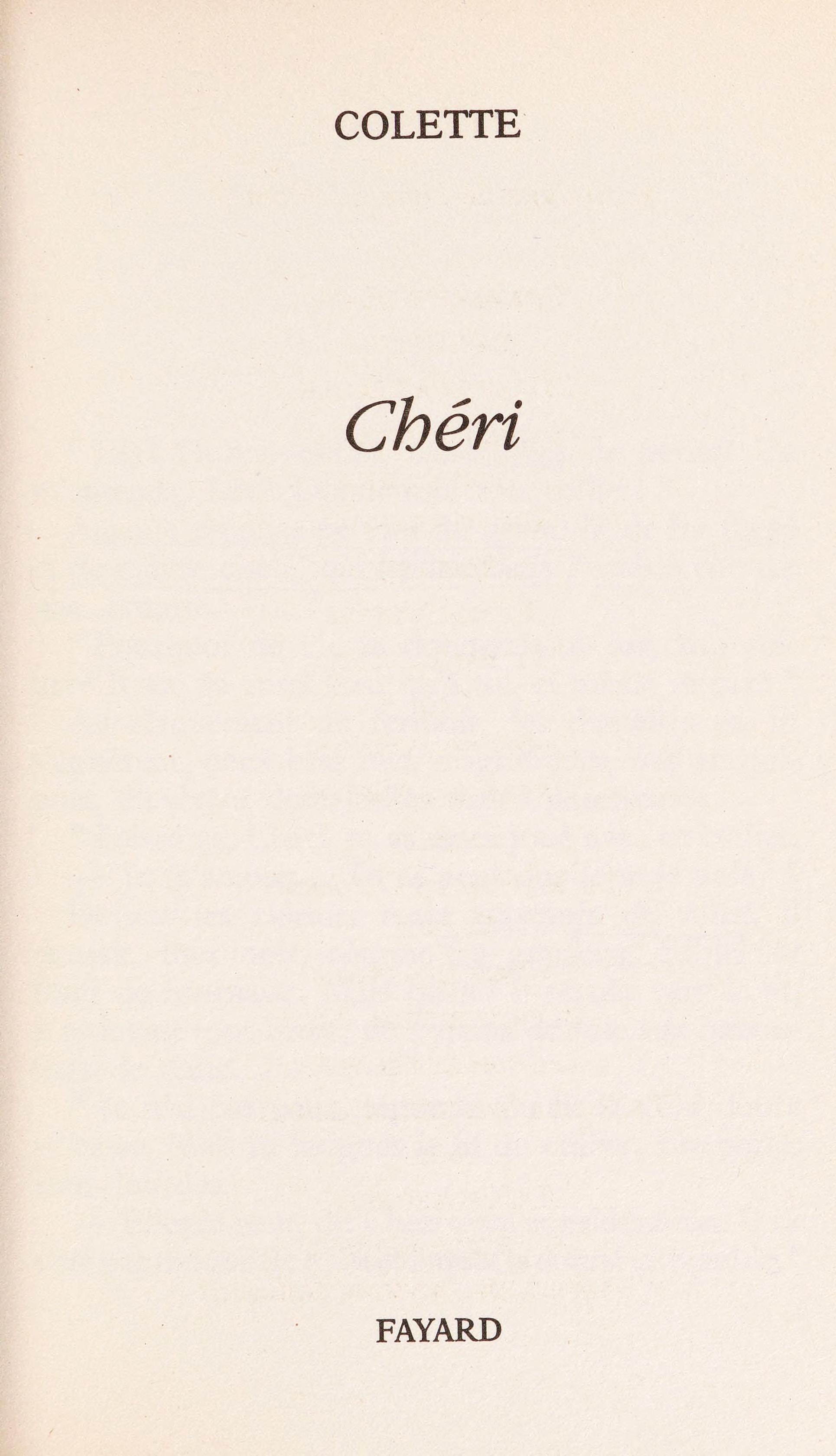 Cheri