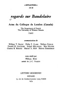 Regards Sur Baudelaire