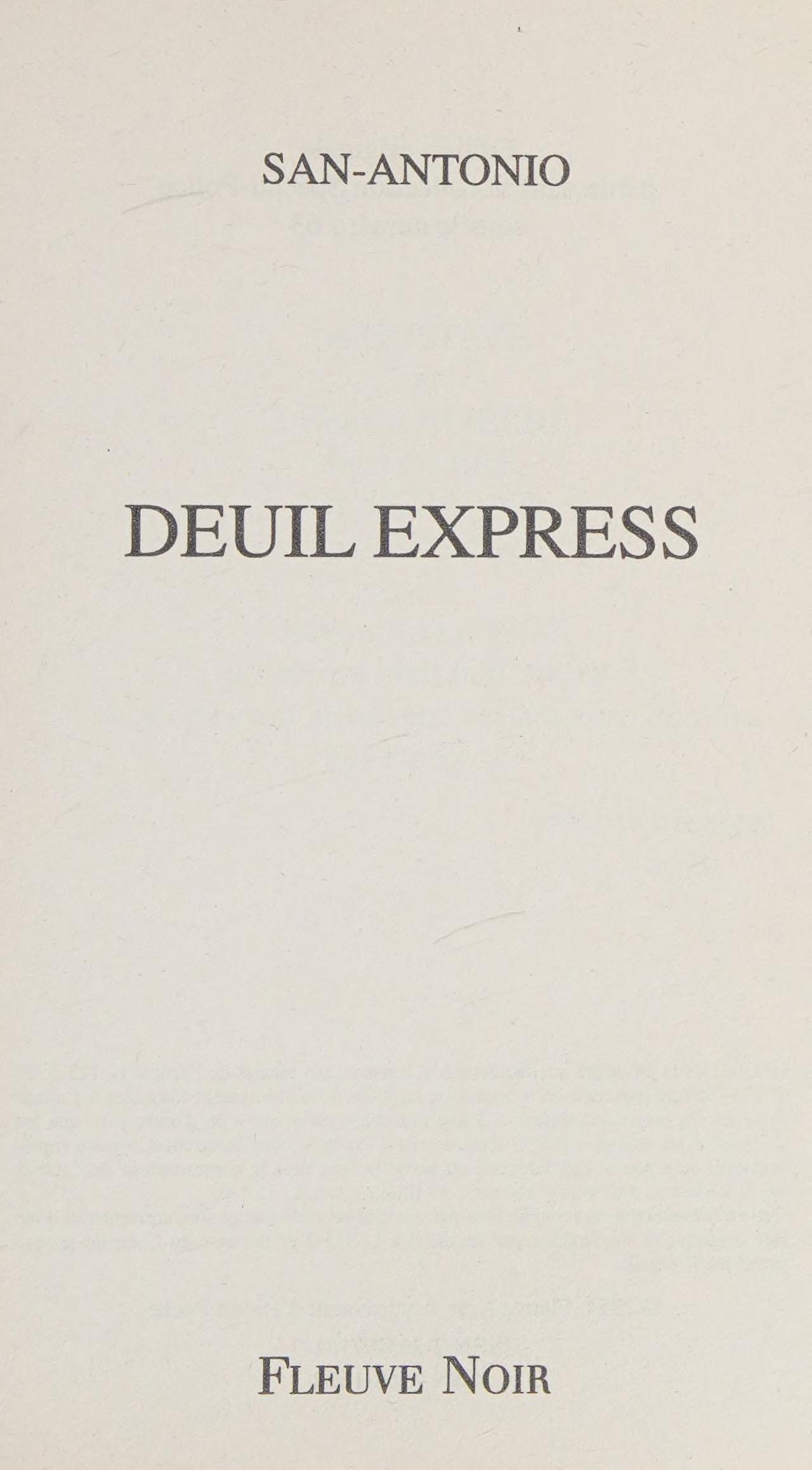 Deuil Express