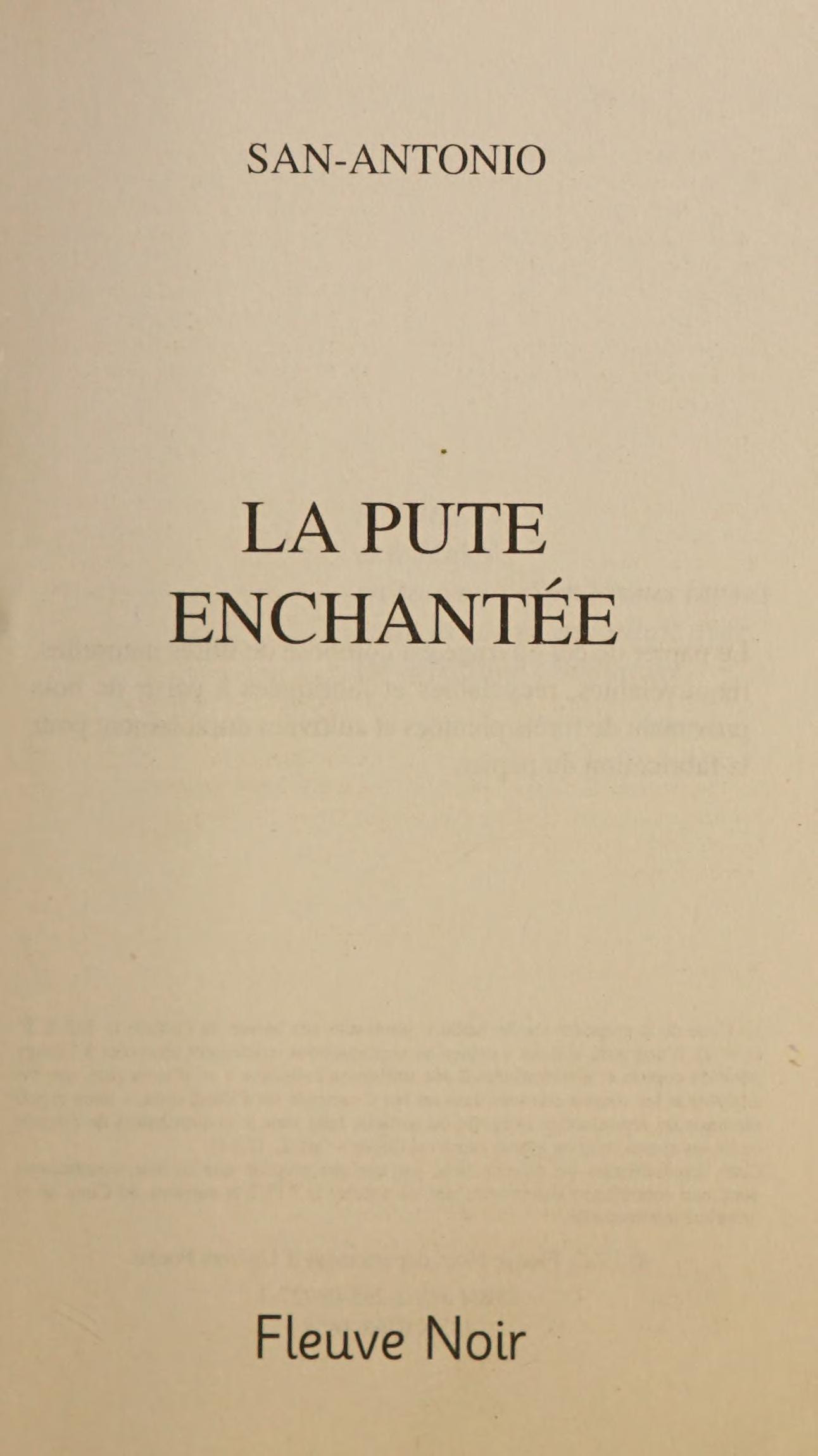 La Pute Enchantée