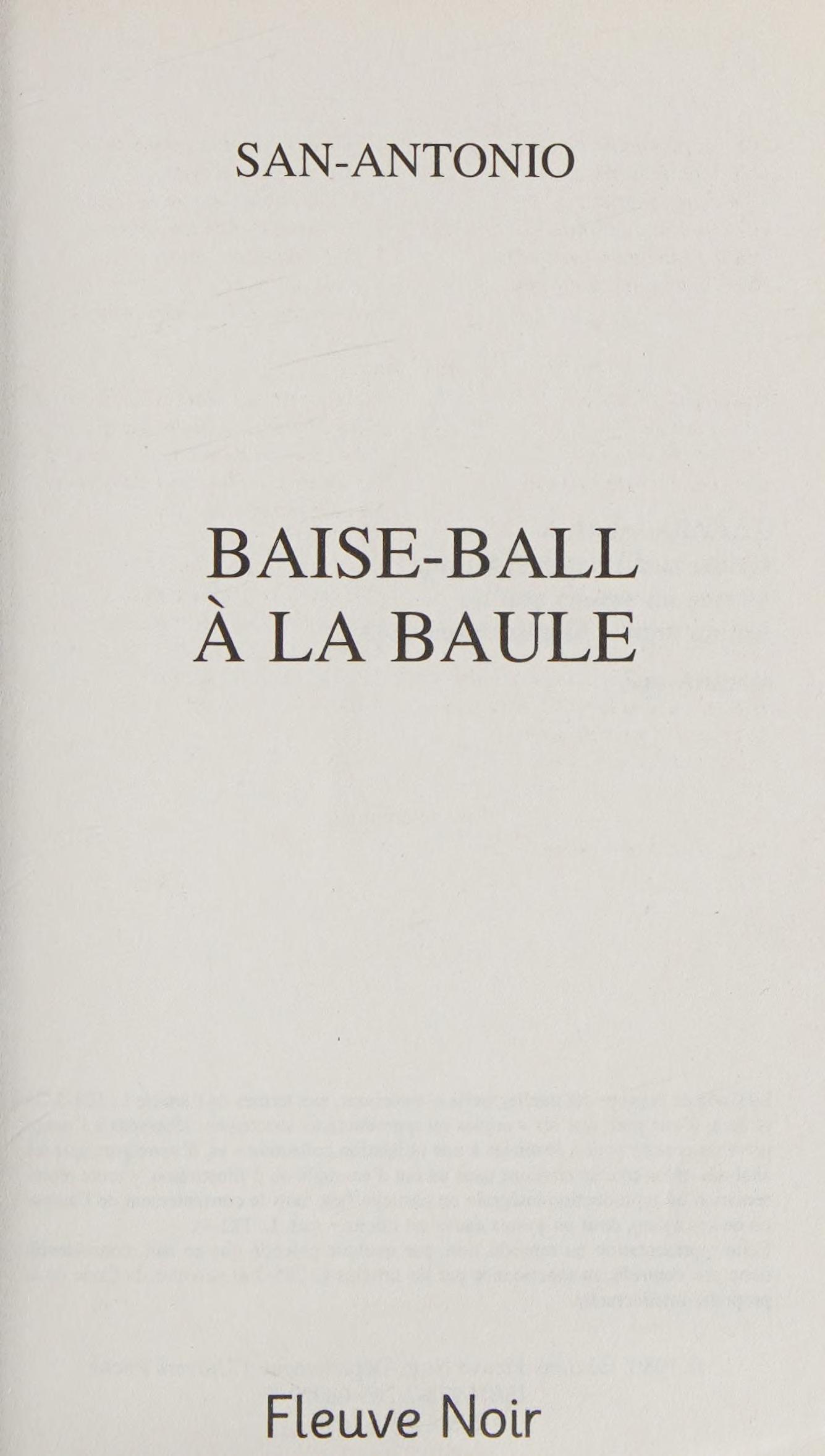 Baise-Ball À la Baule