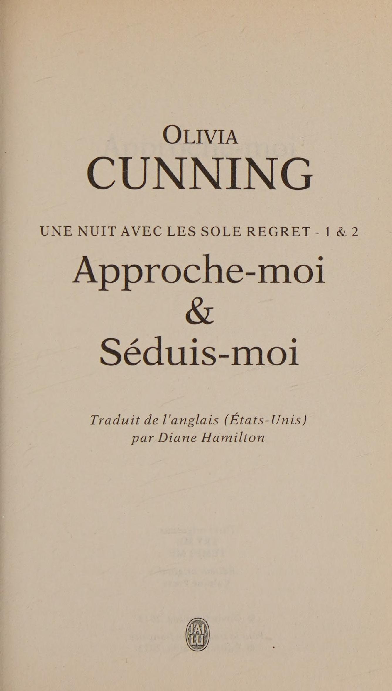Une nuit avec les sole regret t.1 et t.2
