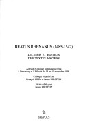Beatus Rhenanus