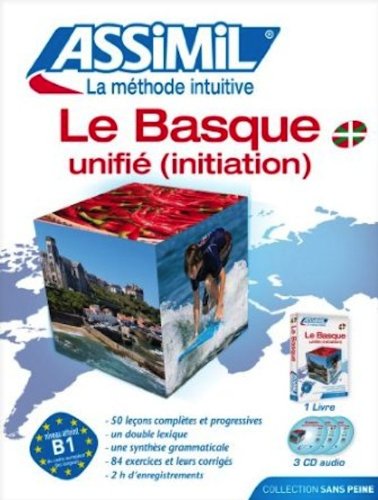 Assimil le Basque Unifié (Initiation) ; Livre + 3 Cd Audio - Basque for French Speakers