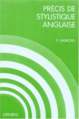 Précis de Stylistique Anglaise