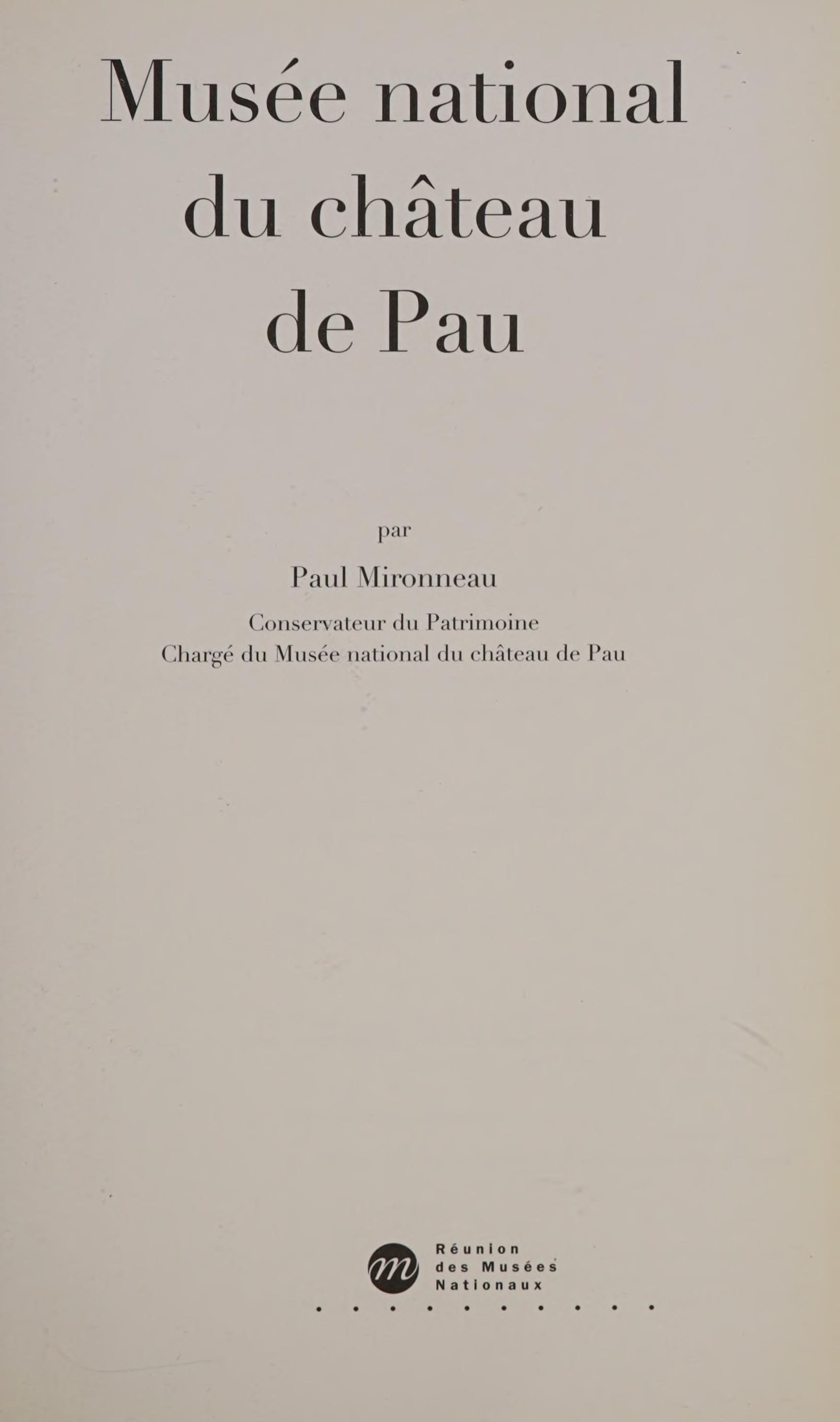 Musee national du Chateau de Pau