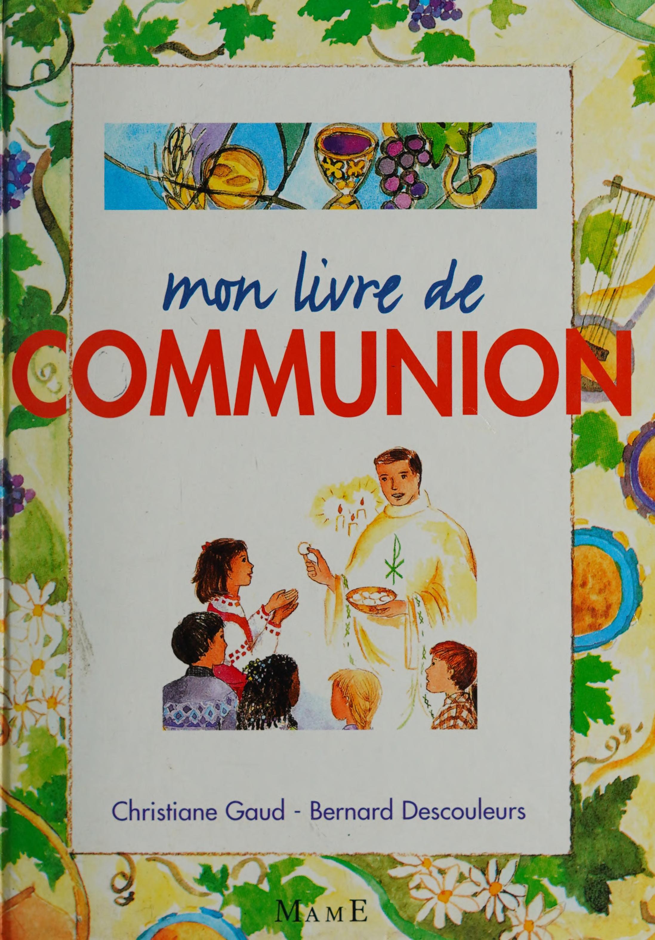 Mon livre de communion