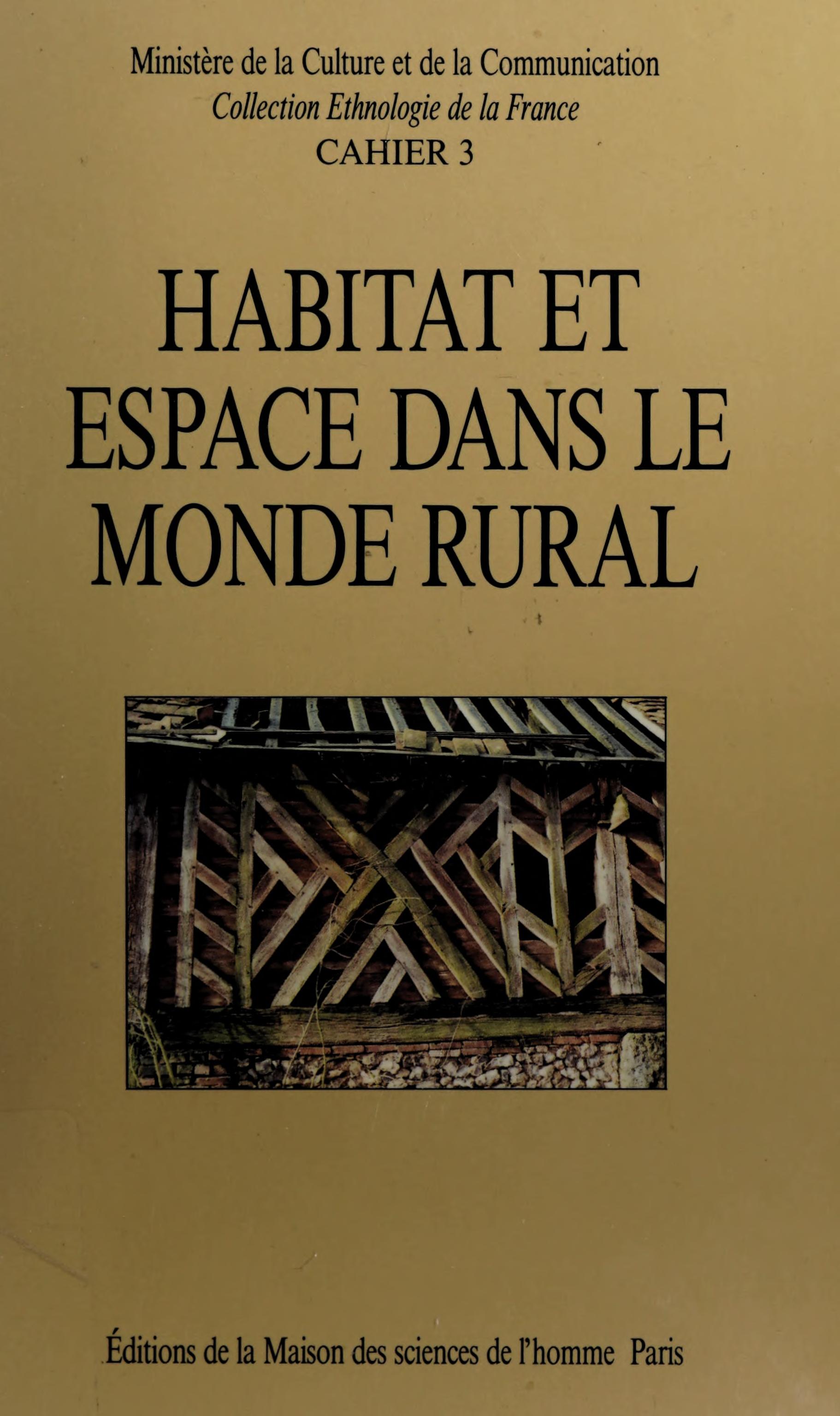 Habitat Et Espace