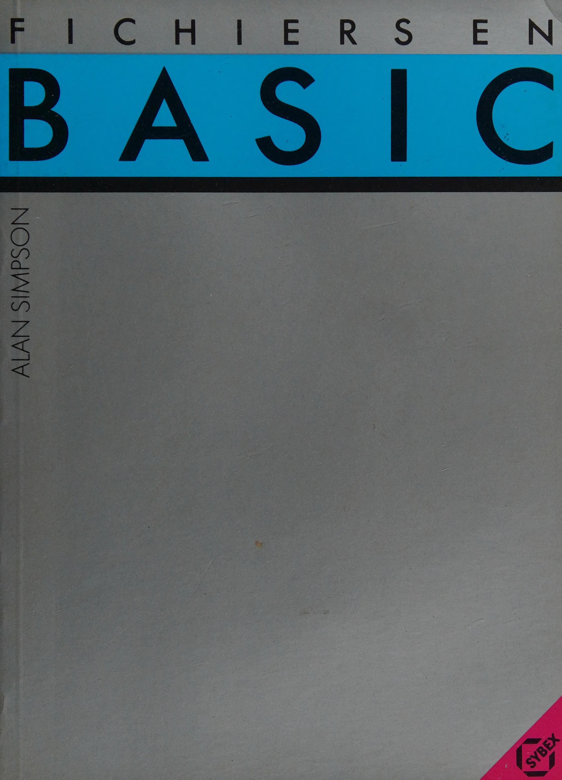 Fichiers En BASIC