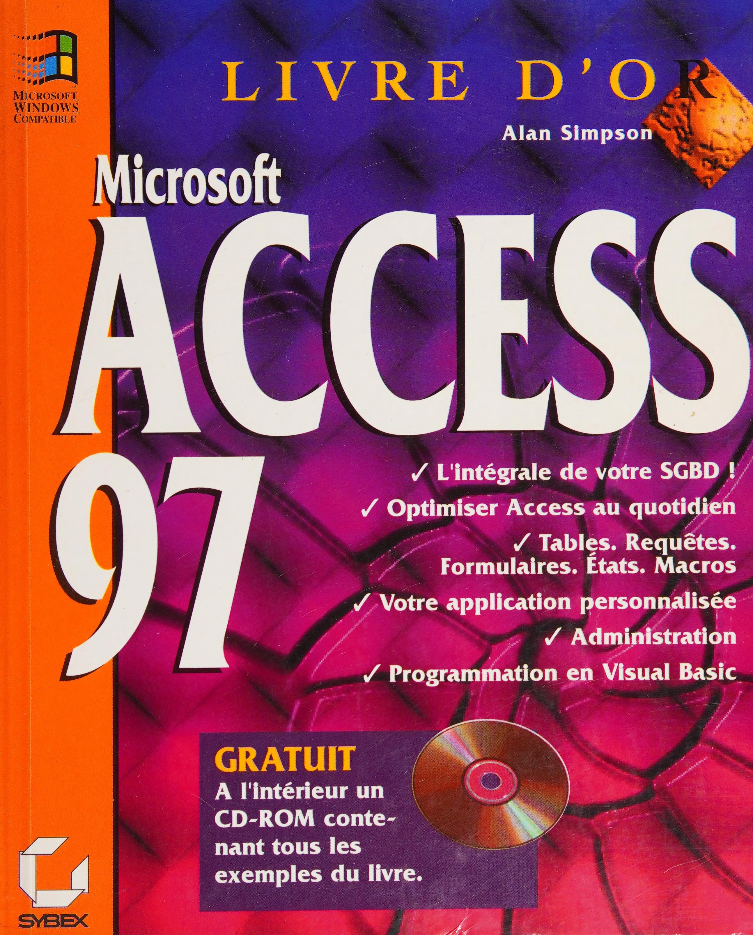 Access Pour Windows 95