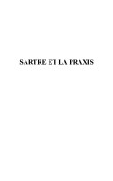 Sartre et la praxis