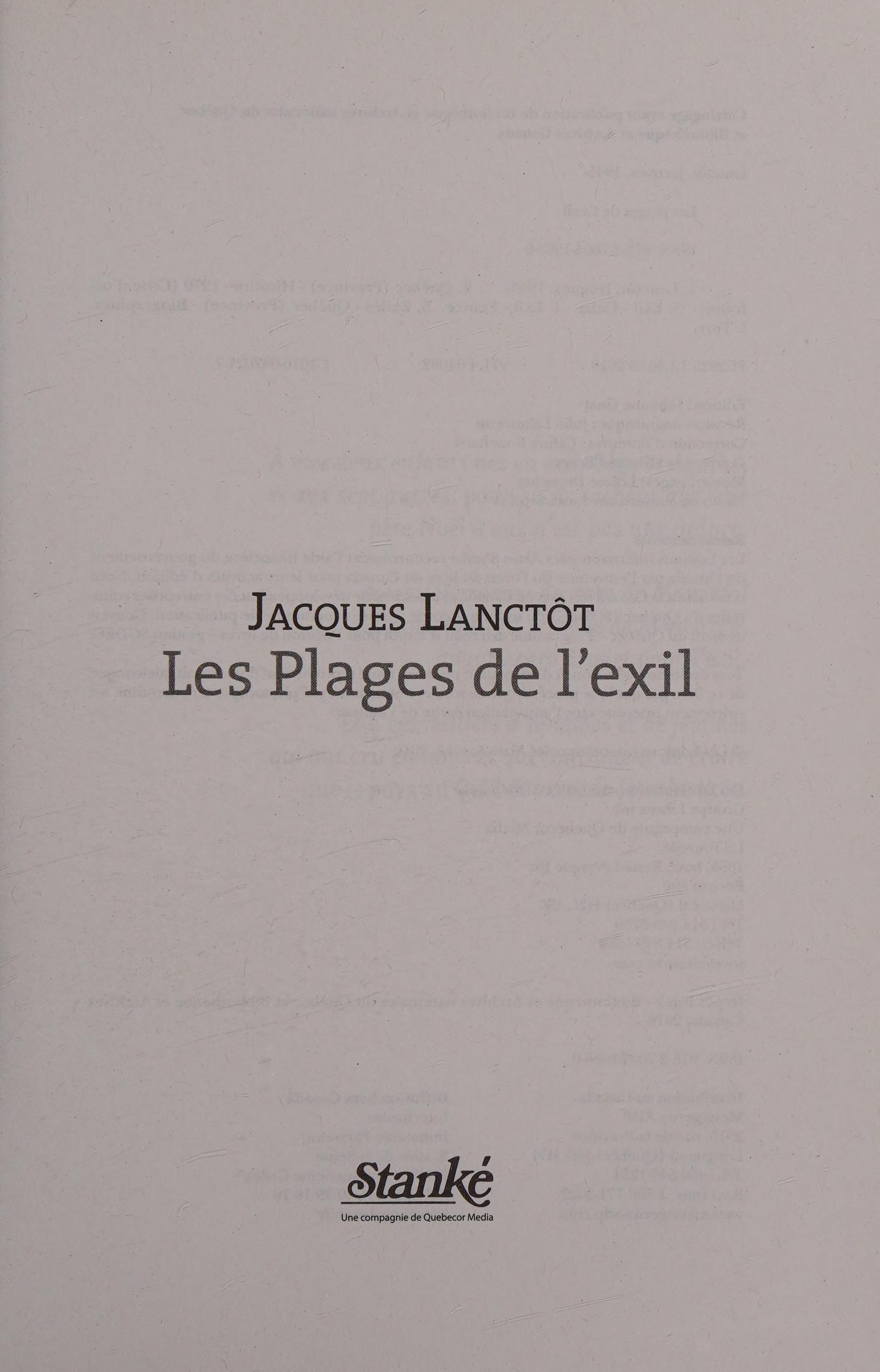 Les plages de l exil