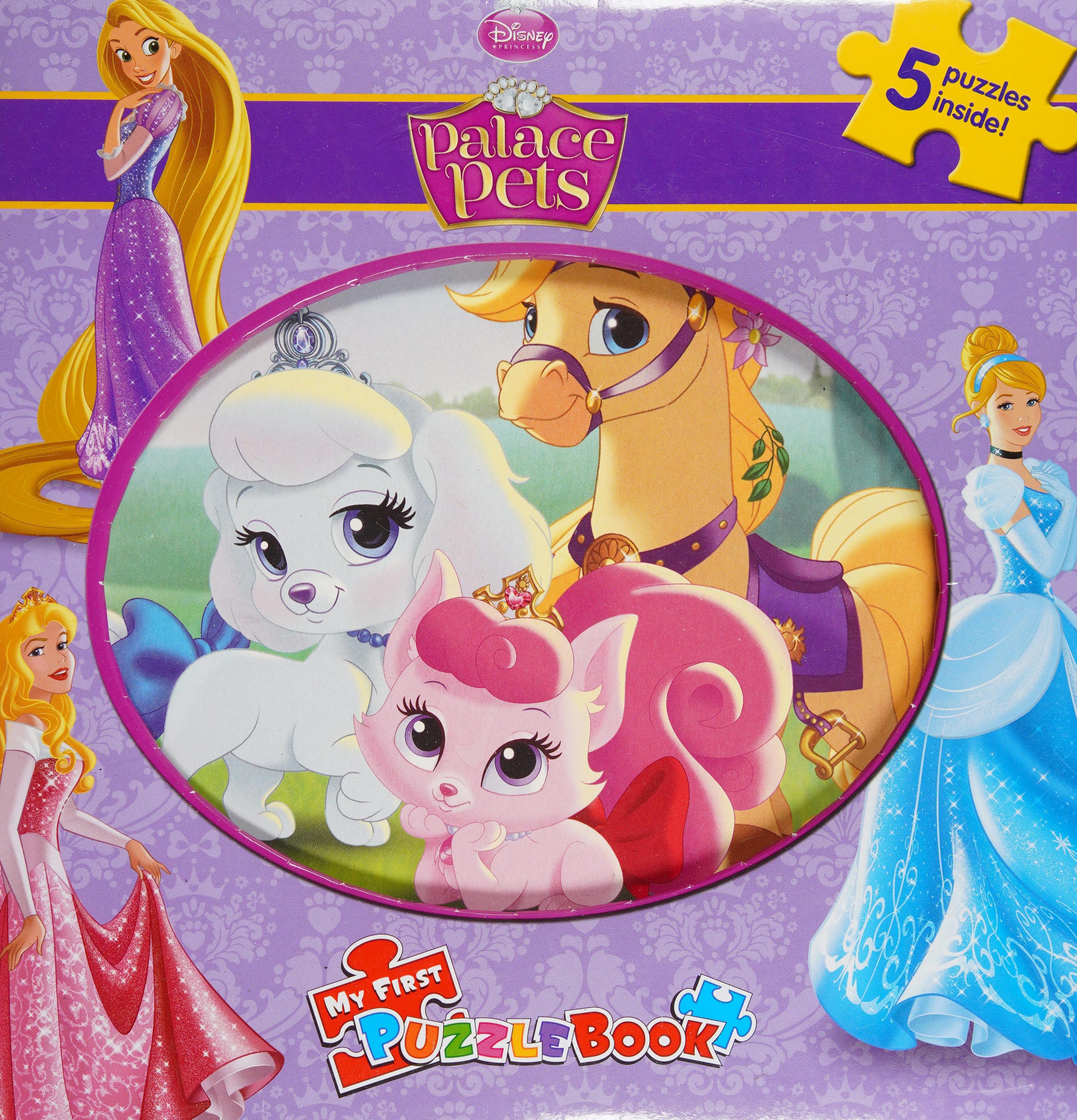 Disney Palace Pets My First Puzzle Book