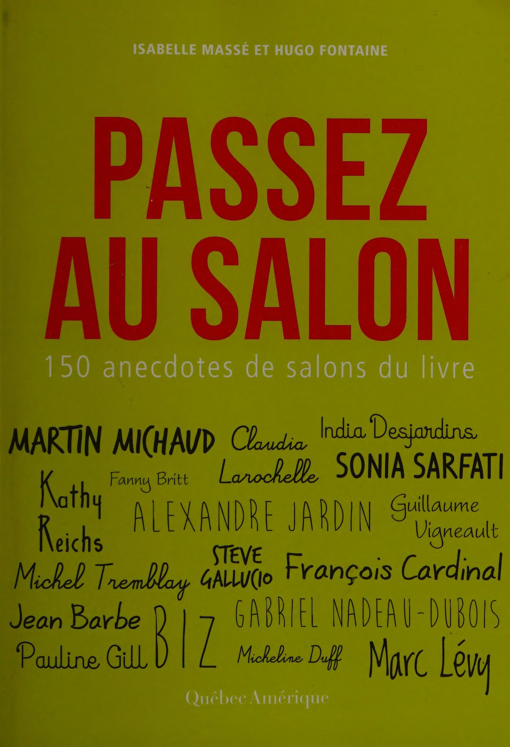 Passez Au Salon!