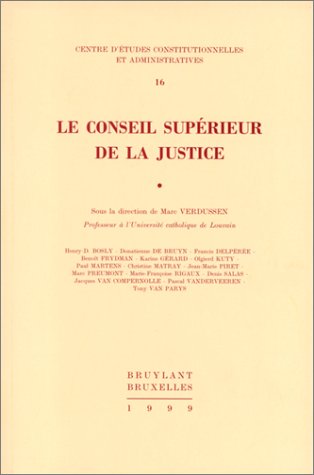 Le Conseil Supérieur de la Justice