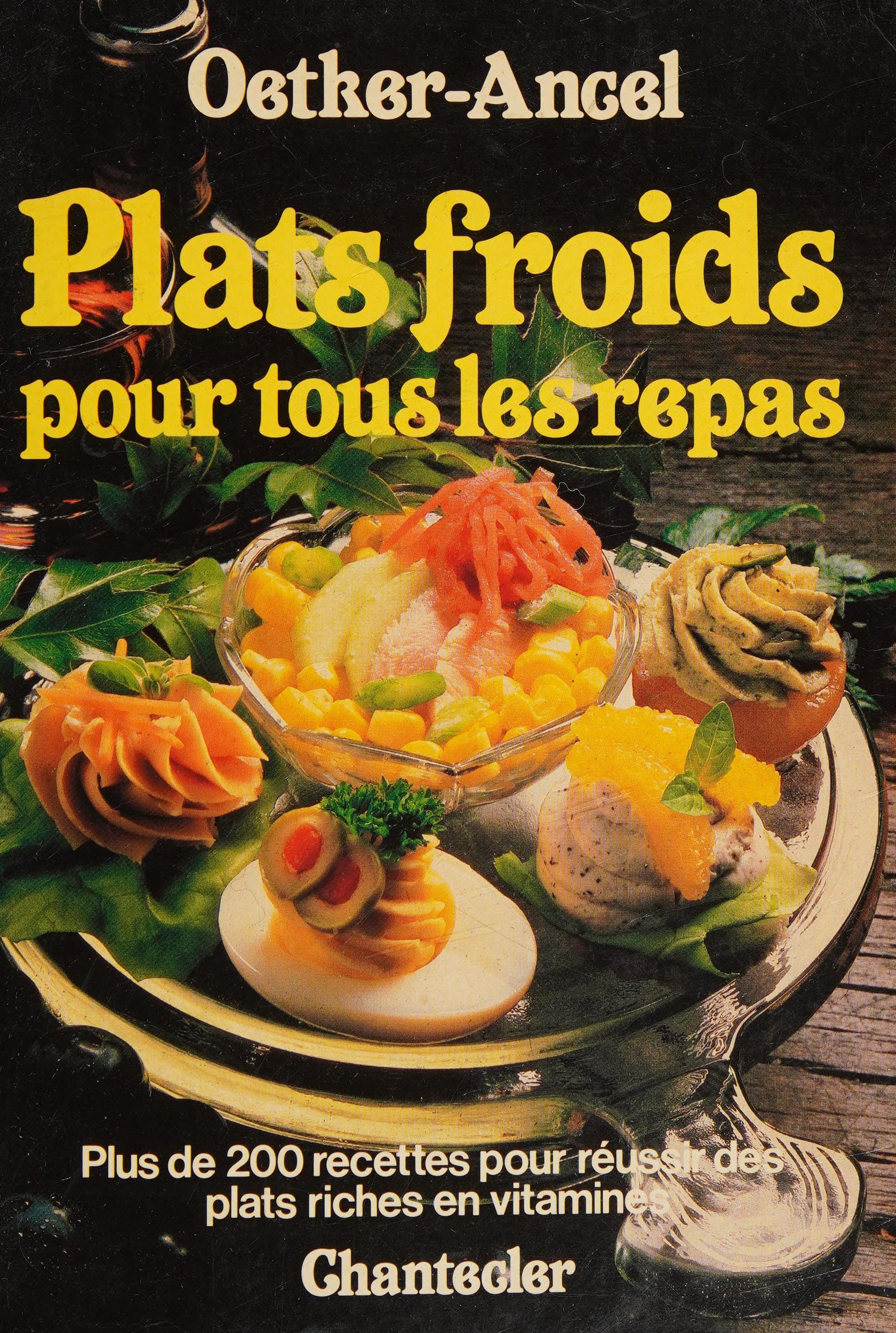 Plats Froids Pour Tous les Repas