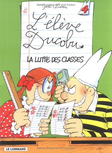 Ducobu - Tome 4 - la Lutte des Classes