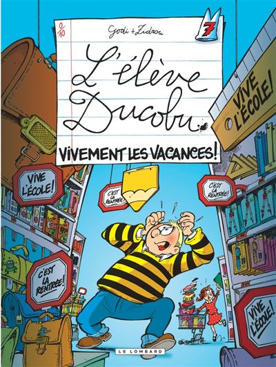 Ducobu - Tome 7 - Vivement les Vacances !
