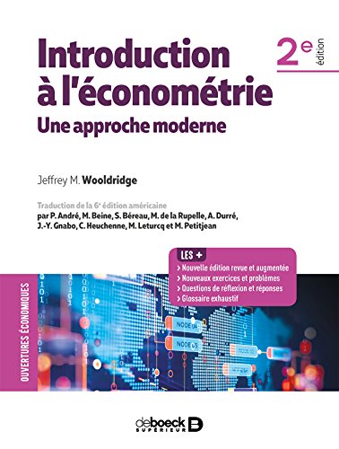 Introduction À L'Économétrie (Ouvertures Économiques) (French Edition)