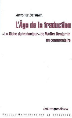 L'Âge De La Traduction